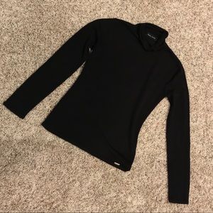 Ivanka Trump Black Mock Neck Sweater | Size XS